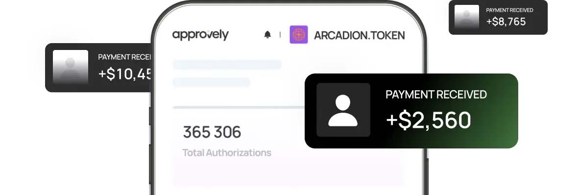 Improved authorization rates dashboard