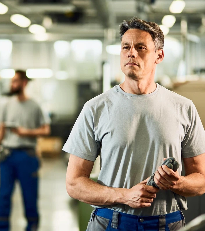 Tradesperson on site