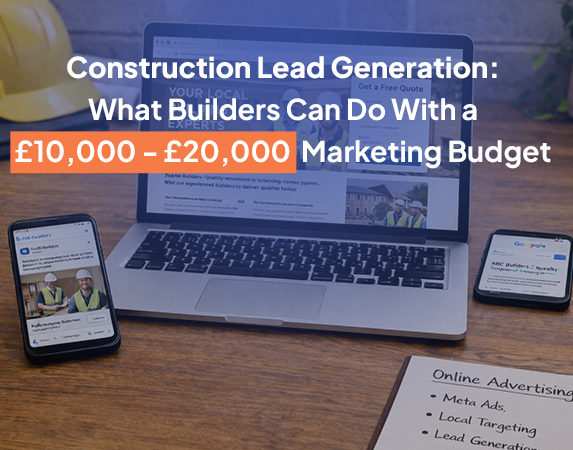 Construction Lead Generation: What Builders Can Do With a £10,000 - £20,000 Marketing Budget