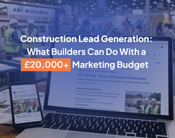 Construction Lead Generation: What Builders Can Do With a £20,000+ Annual Marketing Budget
