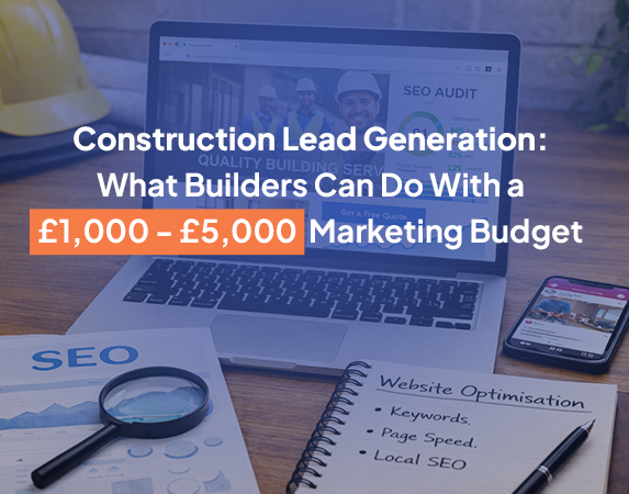 Construction Lead Generation: What Builders Can Do With a £1,000 - £5,000 Annual Marketing Budget