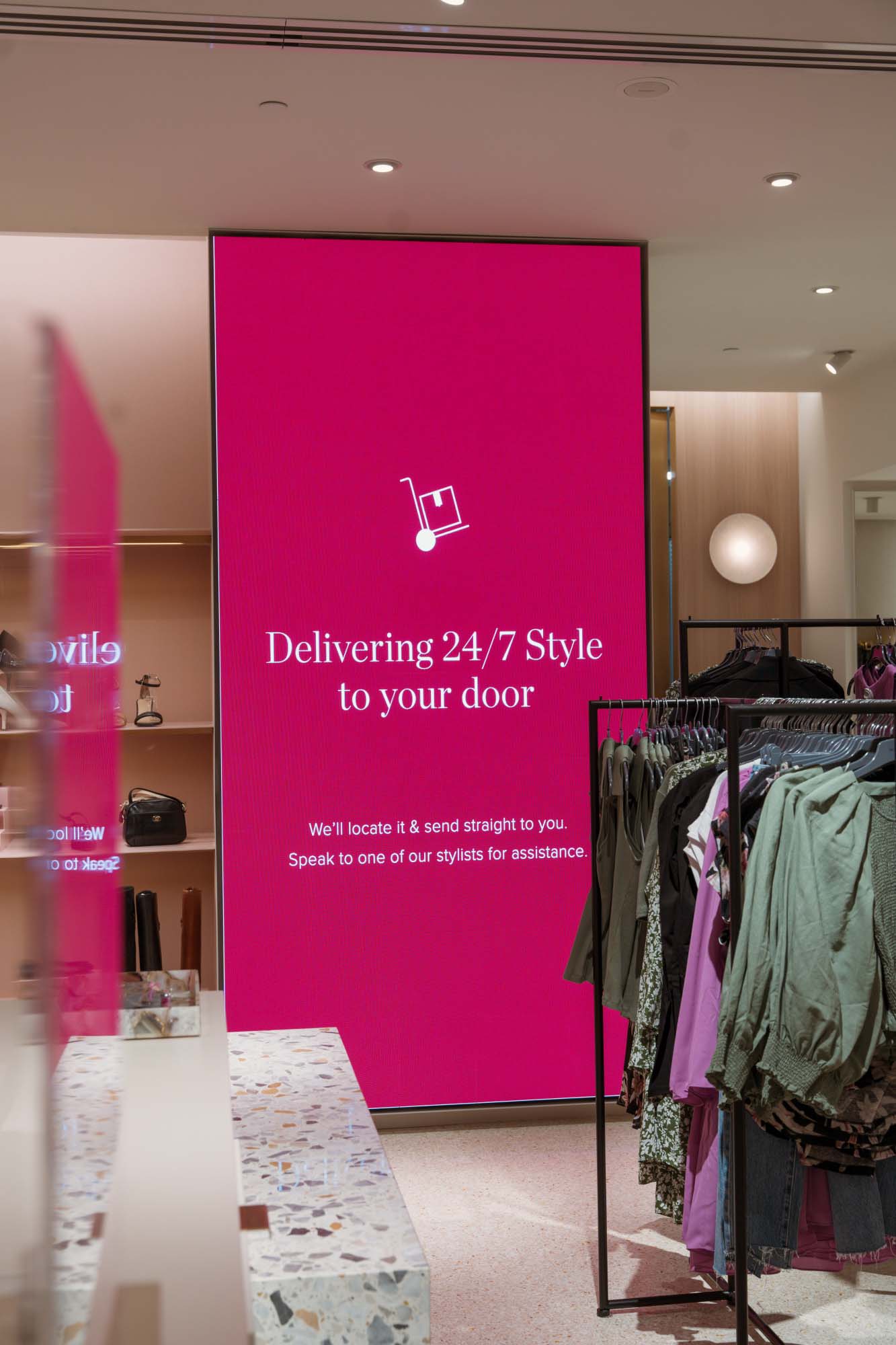Monetization of Digital Screens: Digital Signage Software in 2025 — Witchery Bondi Digital Signage Installation installation gallery image 2 by onQ Digital Group