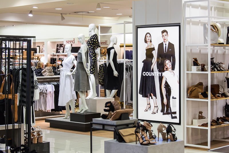 Country Road Q Series LED Displays Installation digital signage installation by onQ Digital Group