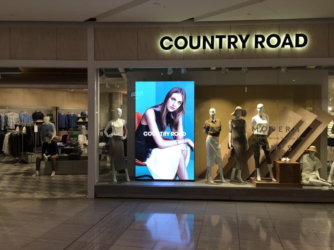 Country Road Miranda Q Series LED Displays installation gallery image 1 by onQ Digital Group