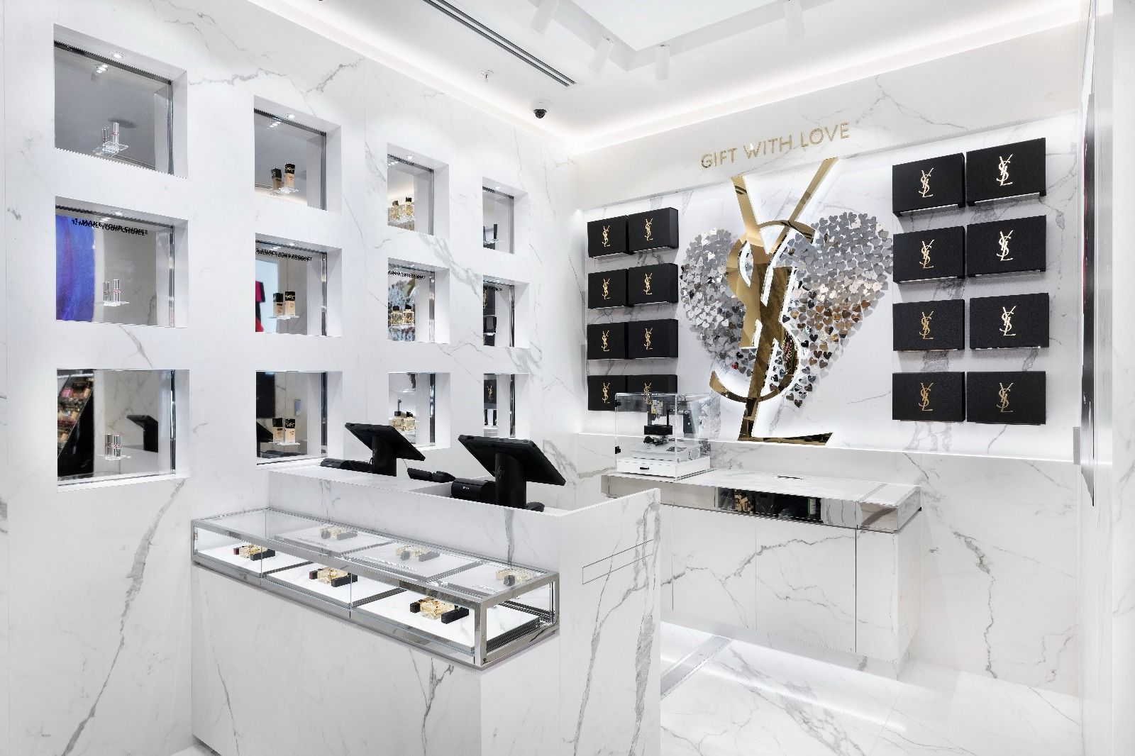 Yves Saint Laurent Chadstone Digital Signage installation gallery image 13 by onQ Digital Group
