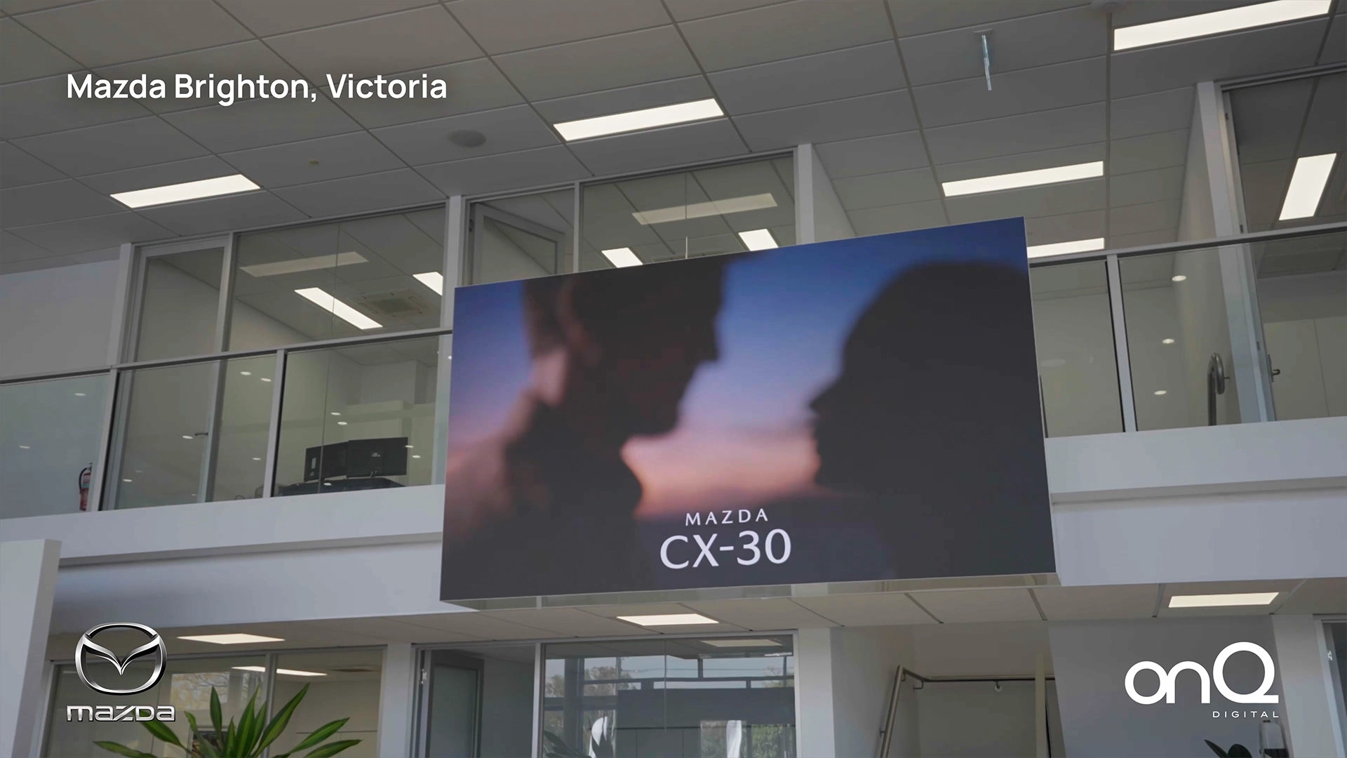 Mazda Brighton Dealership Digital Signage results video thumbnail by onQ Digital Group