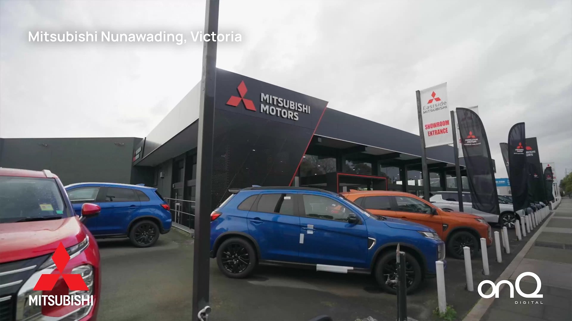 Mitsubishi Nunawading Transparent LED Film Installation results video thumbnail by onQ Digital Group