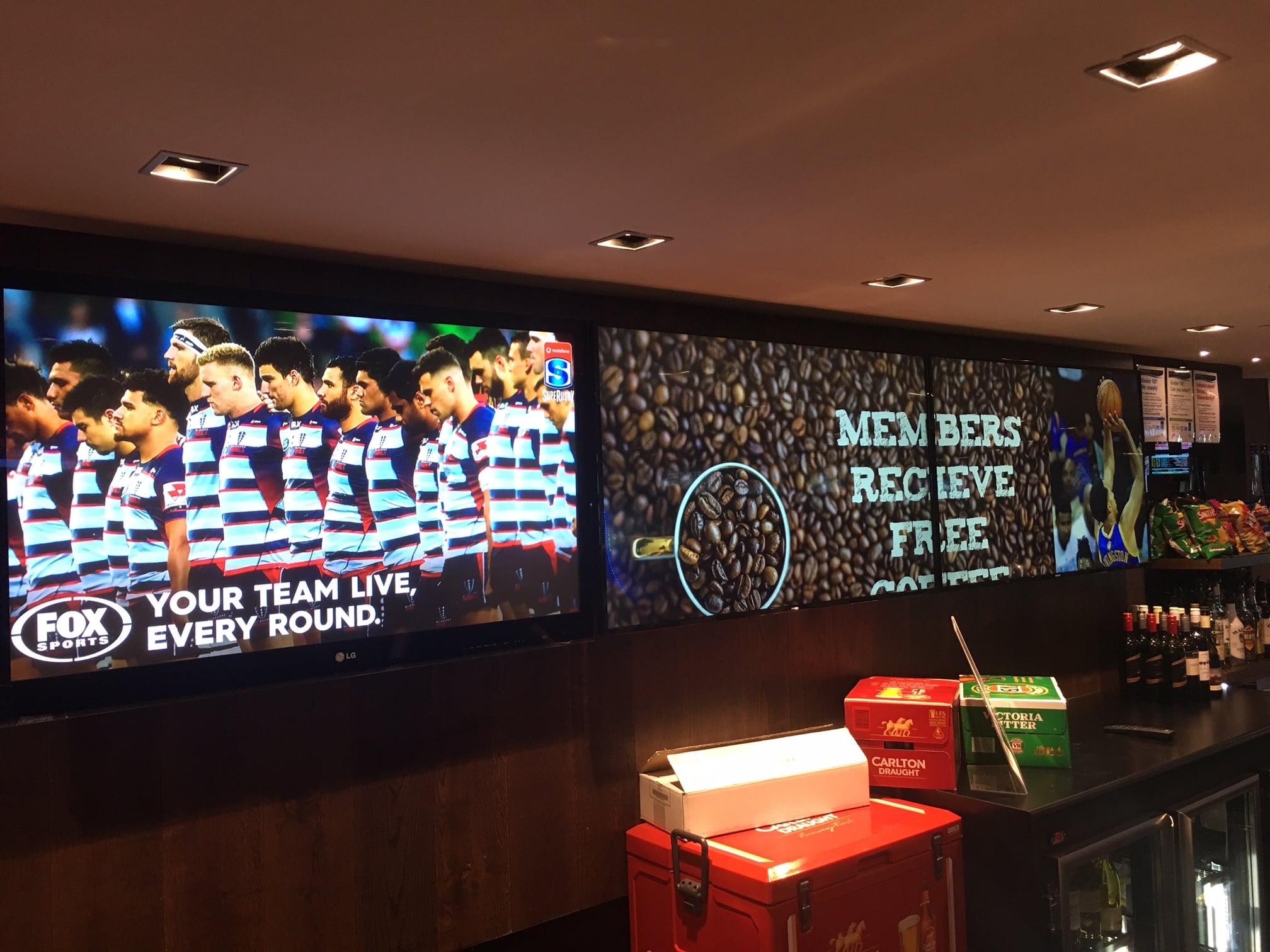 Taylors Lakes Hotel Digital Signage Installation installation gallery image 4 by onQ Digital Group