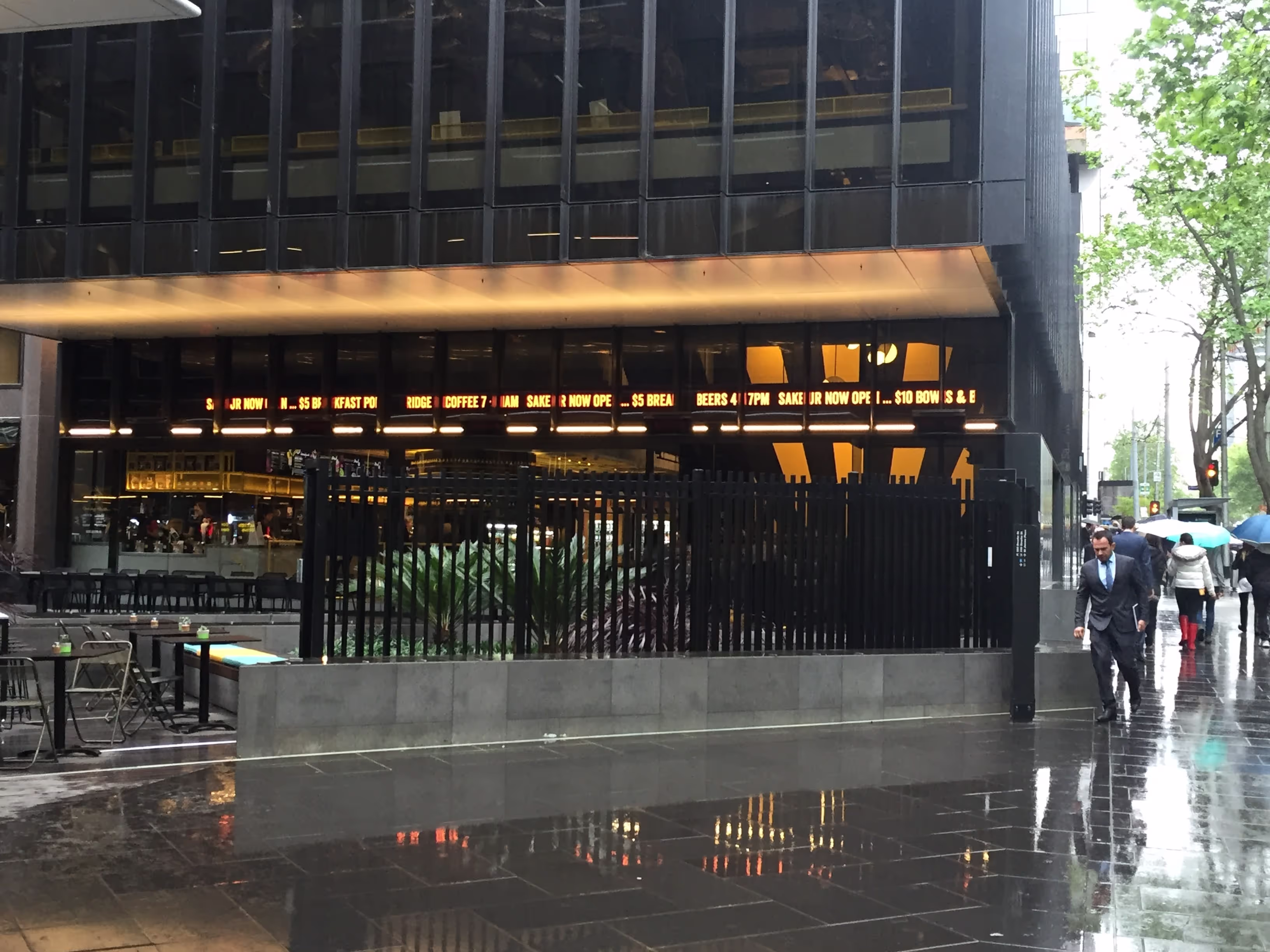 Sake Jr Bourke St Melbourne installation gallery image 1 by onQ Digital Group