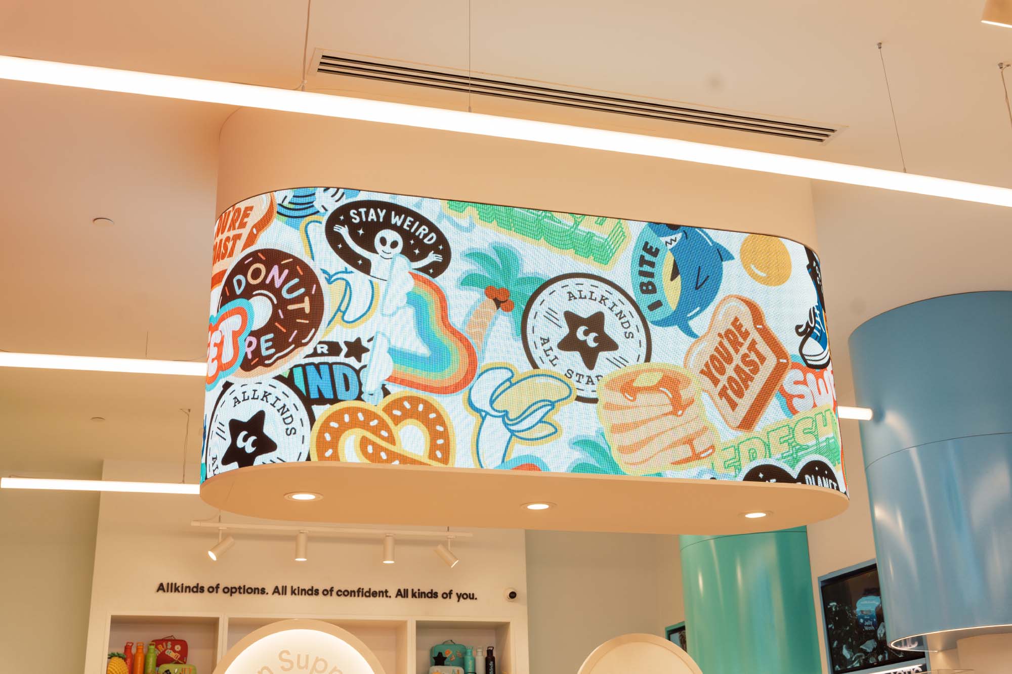 Allkinds Digital Signage Installation installation gallery image 3 by onQ Digital Group