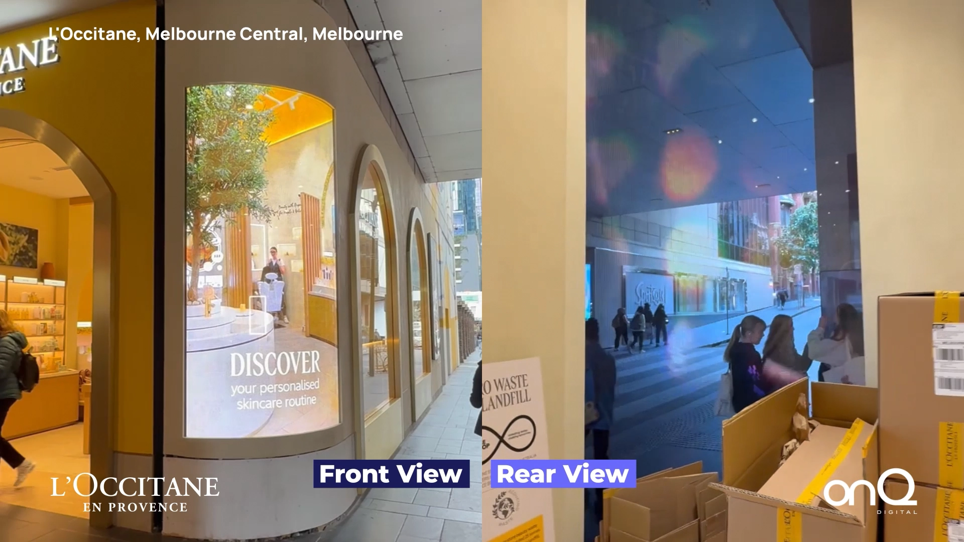 L'Occitane Elevates Storefront Experience with Transparent Curved LED results video thumbnail by onQ Digital Group