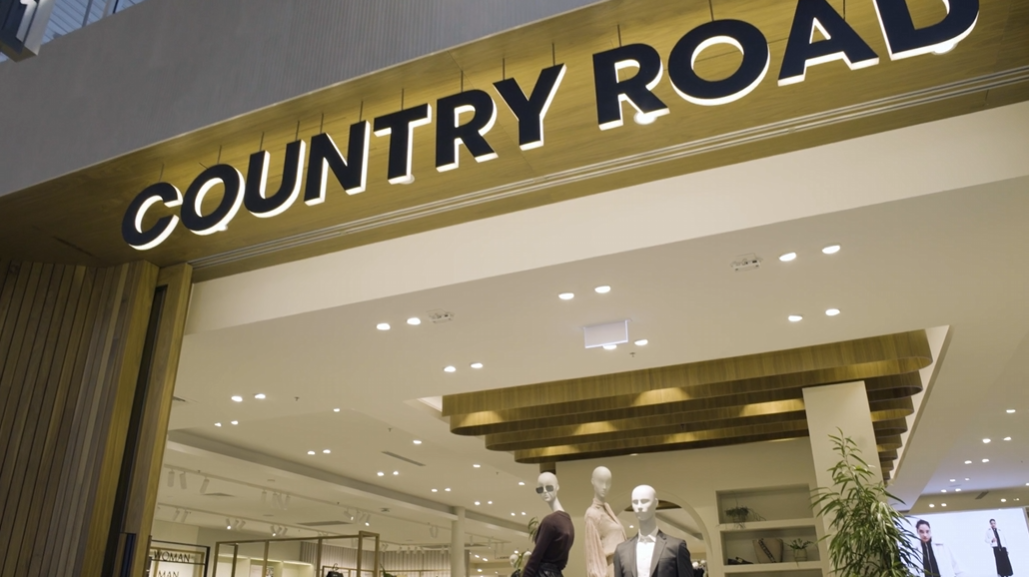 Country Road Doncaster Signage digital signage installation by onQ Digital Group