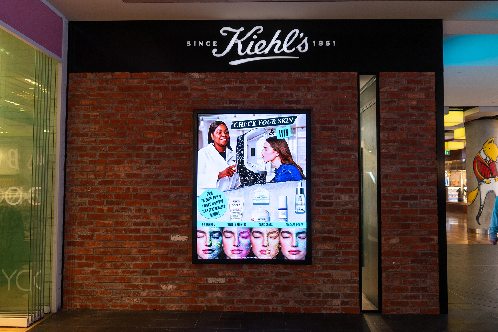 Kiehl's Digital Signage Experience Rollout installation gallery image 7 by onQ Digital Group