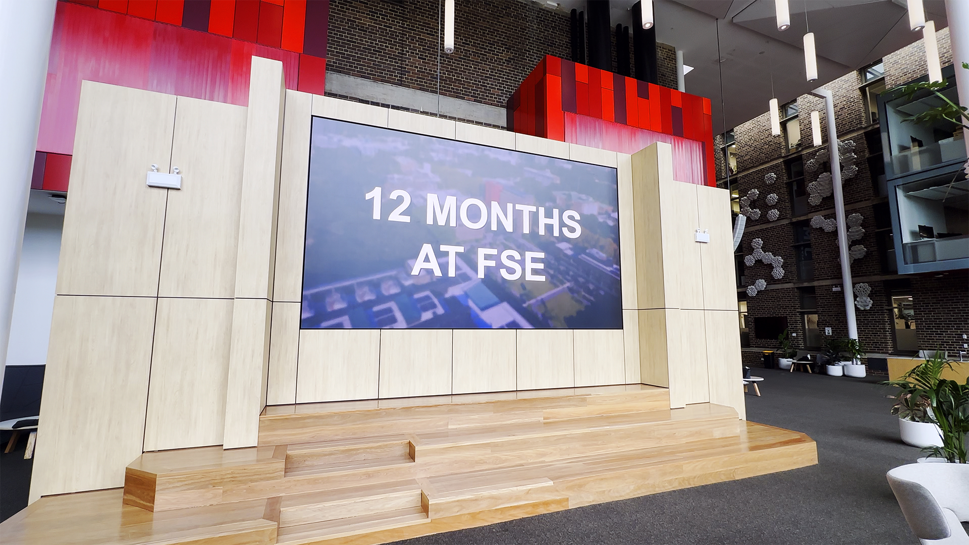 Macquarie University Campus Digital Signage installation gallery image 2 by onQ Digital Group