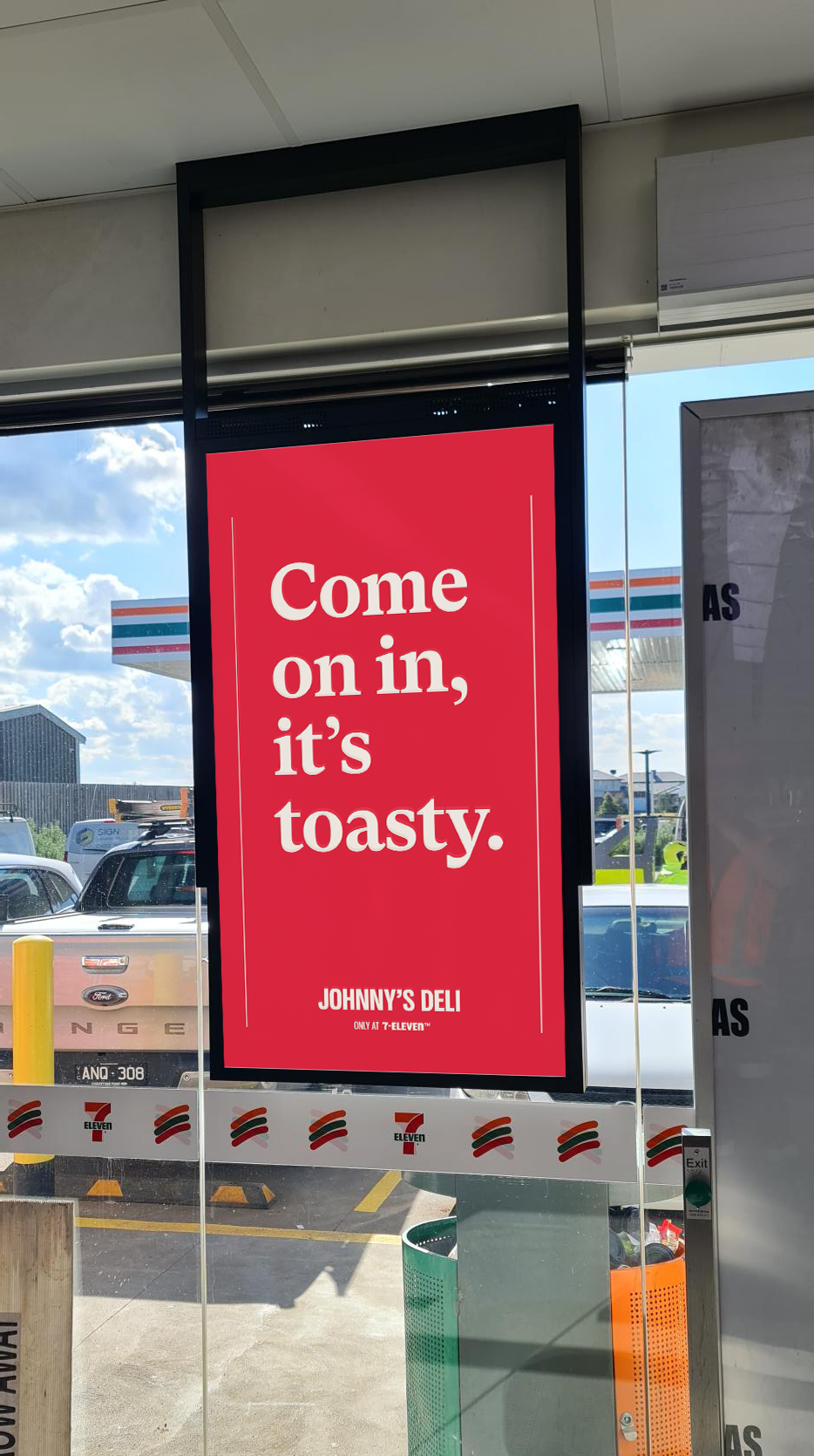 7-Eleven Storefront Digital Signage Upgrade installation gallery image 4 by onQ Digital Group
