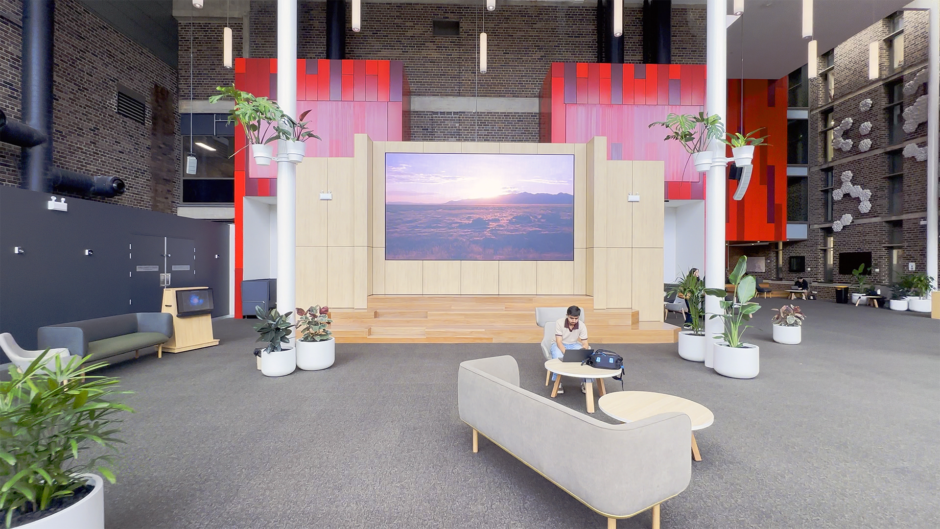 Macquarie University Campus Digital Signage installation gallery image 4 by onQ Digital Group