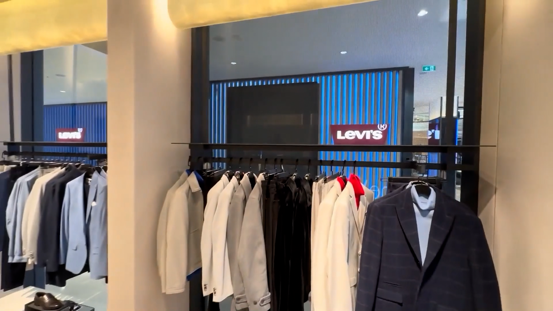Politix Chadstone Transparent LED Film Digital Signage installation gallery image 4 by onQ Digital Group