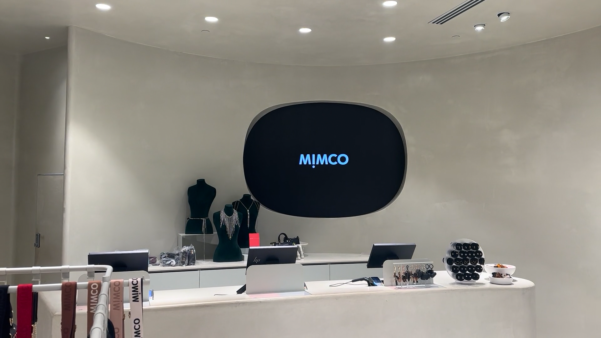 MIMCO Chadstone Shopping Centre LED Screen Integration digital signage installation by onQ Digital Group