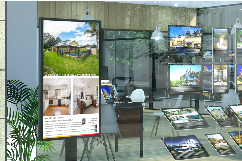 The Role of Digital Signage in Real Estate Marketing LED signage insight by onQ Digital