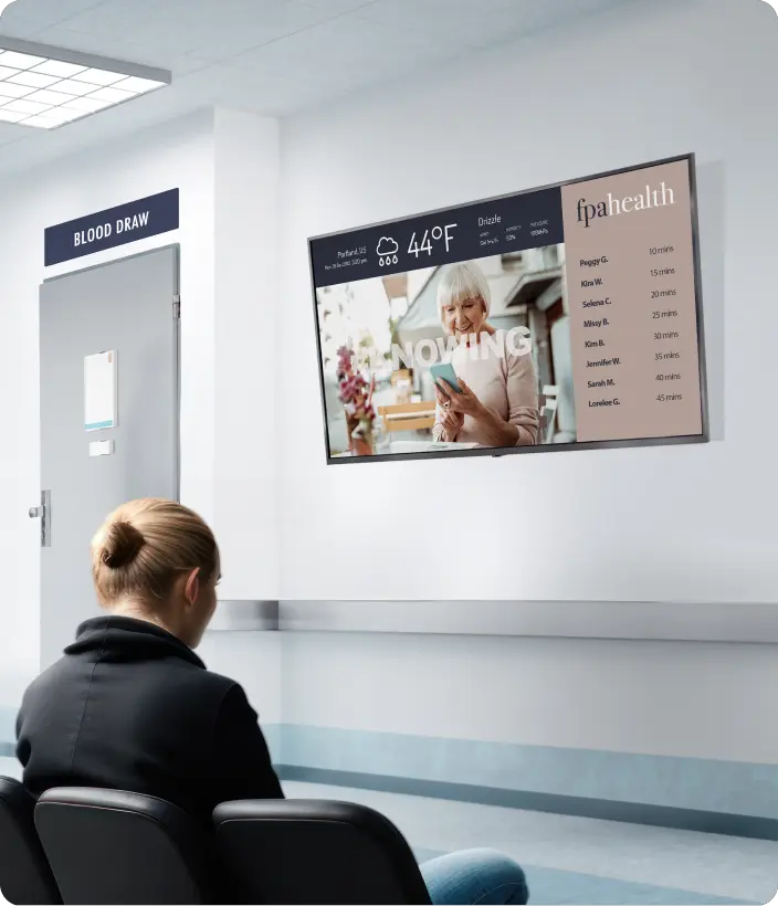 Health Beauty digital signage benefits by onQ Digital Group