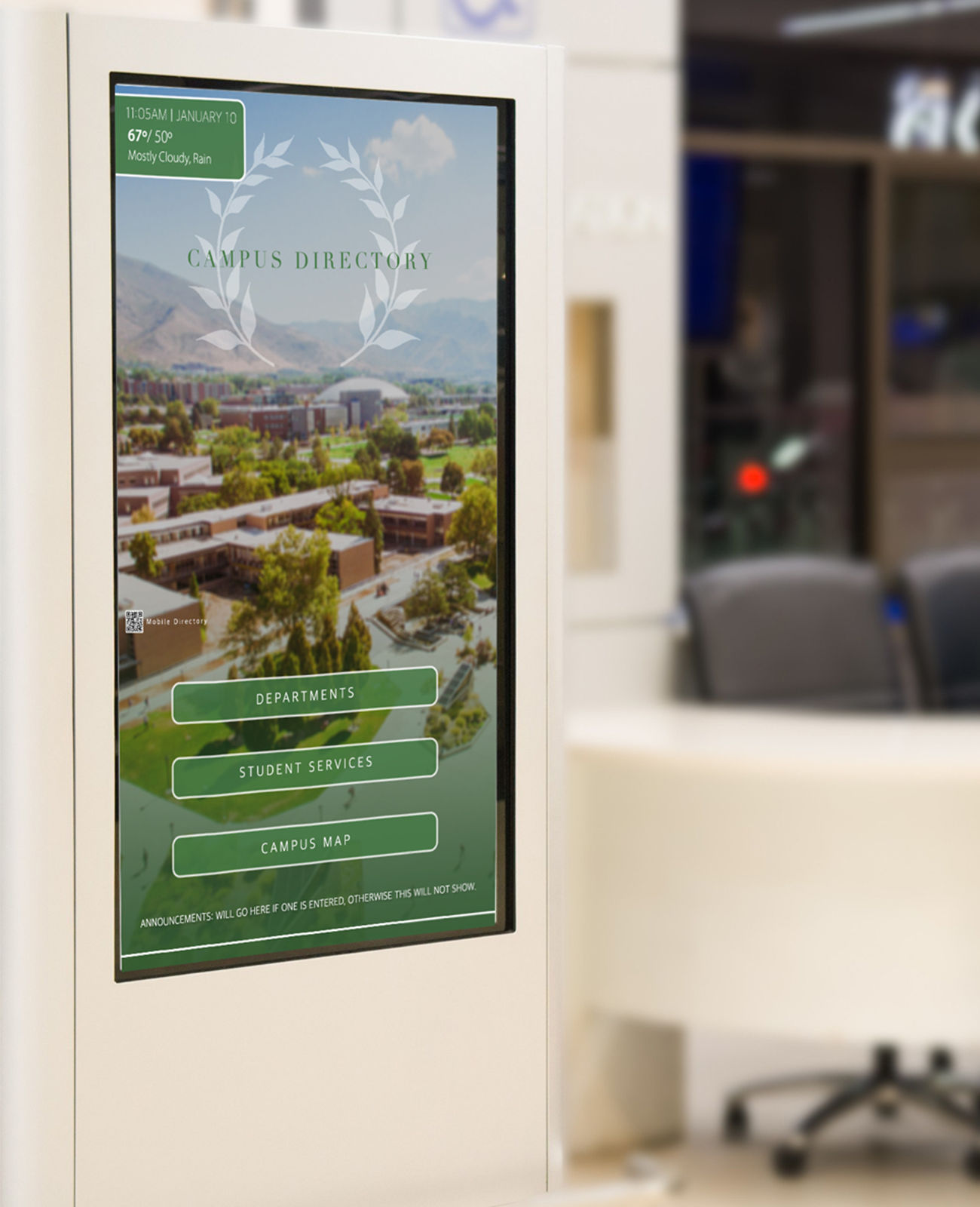 Education onQ digital signage technology image