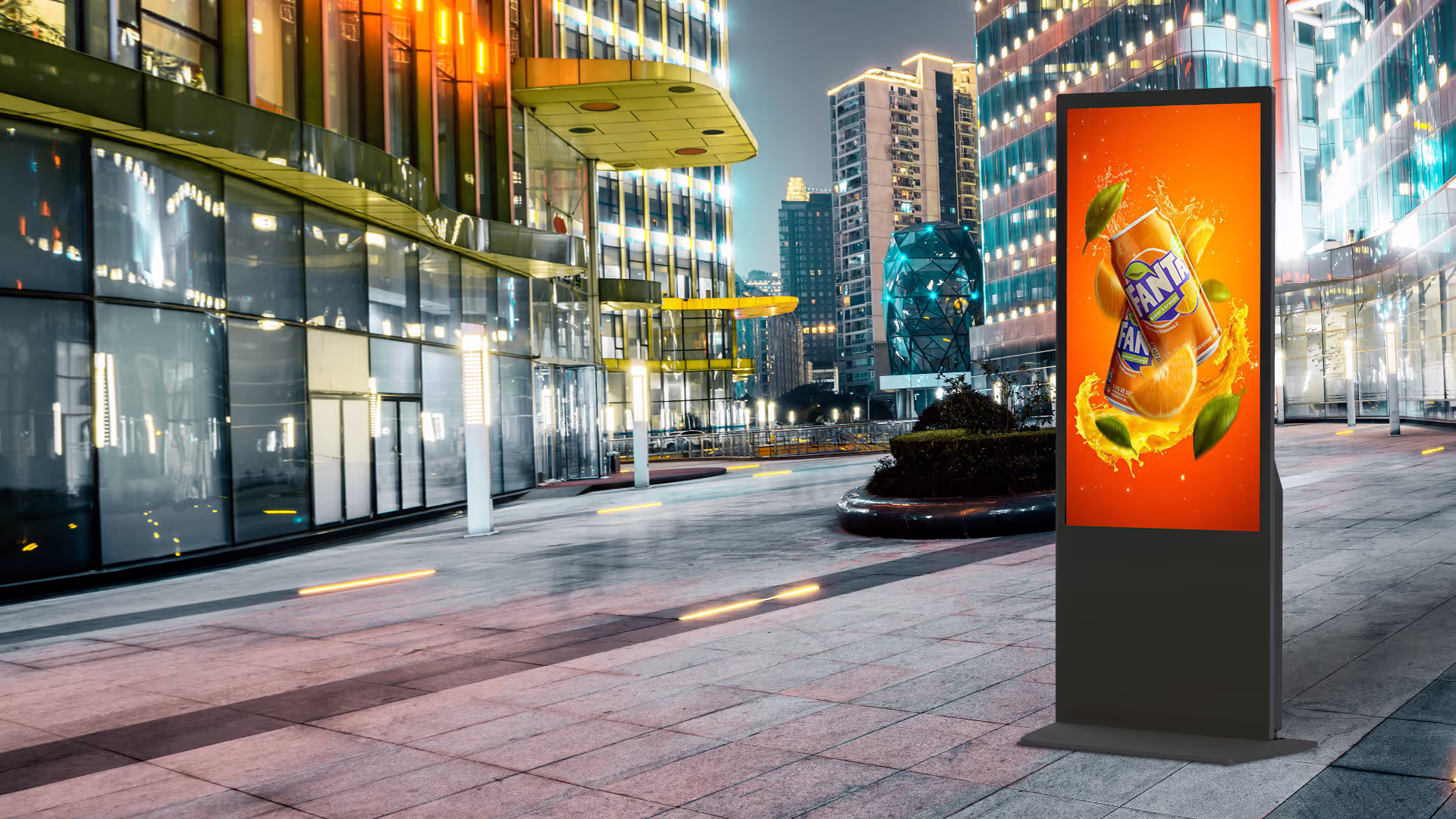 In-store digital signage kiosk for retail media