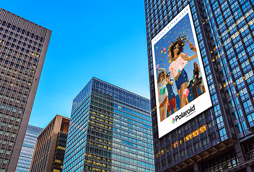 Outdoor LED billboard signage