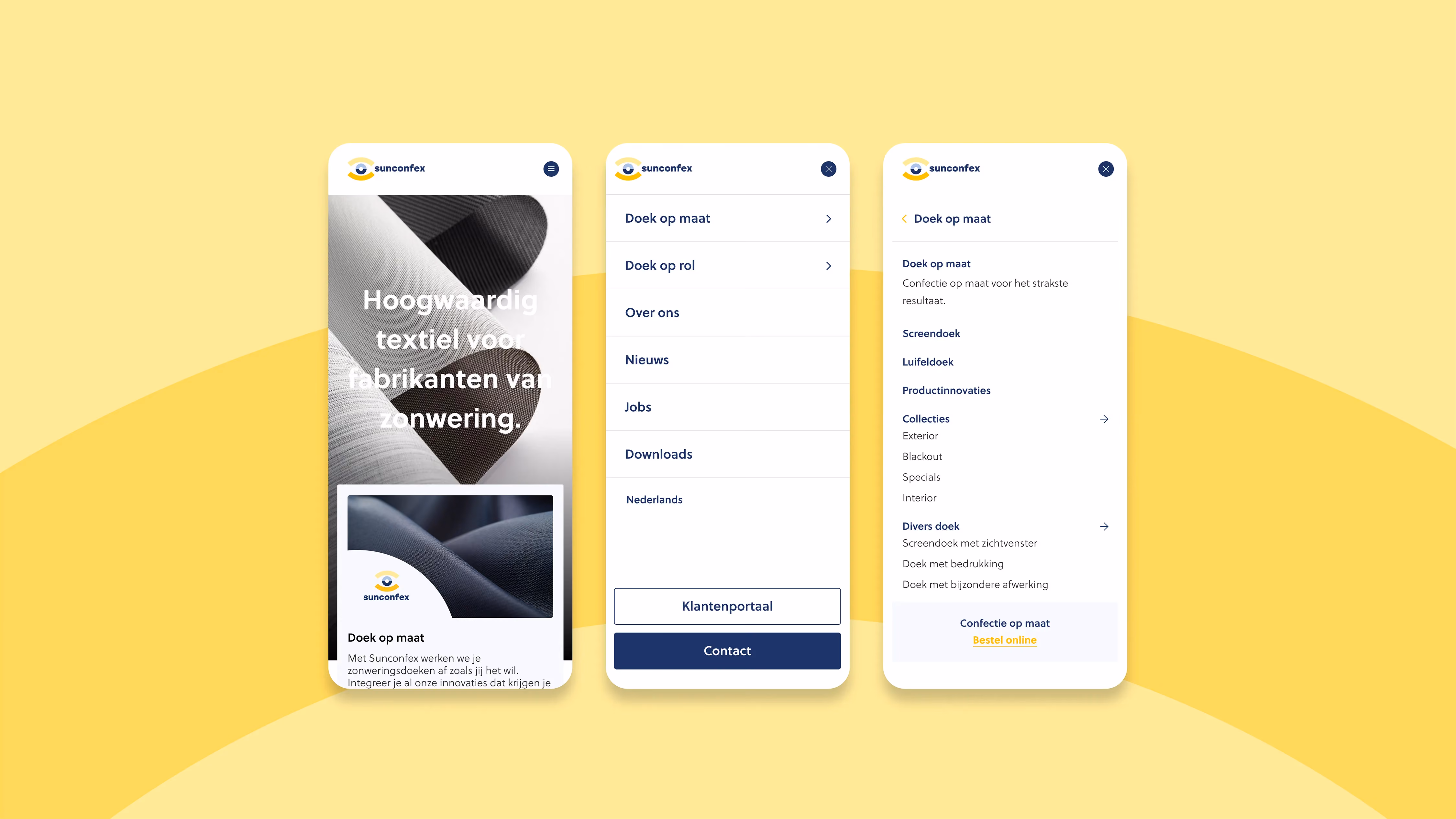 Tweede feature afbeelding van de Sunconfex case