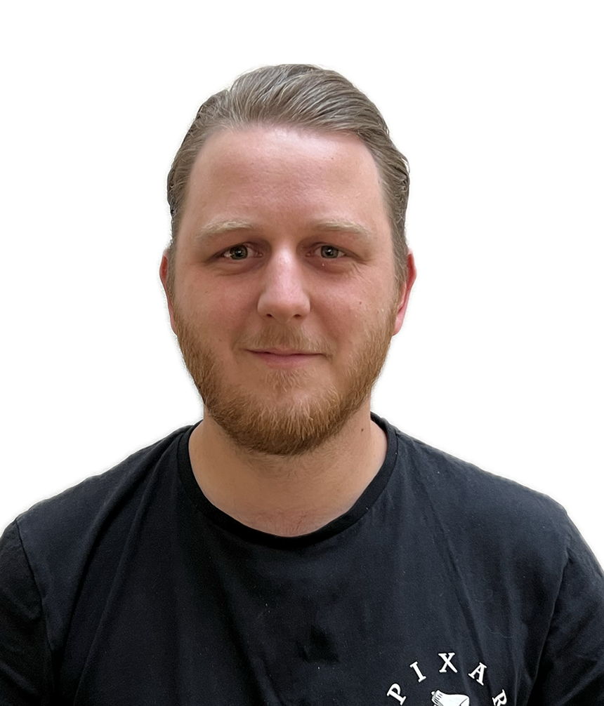 Portretfoto van Robbert, Software Engineer bij Lemon