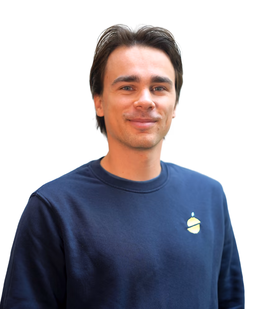 Portretfoto van Nicolas, Software Engineer bij Lemon