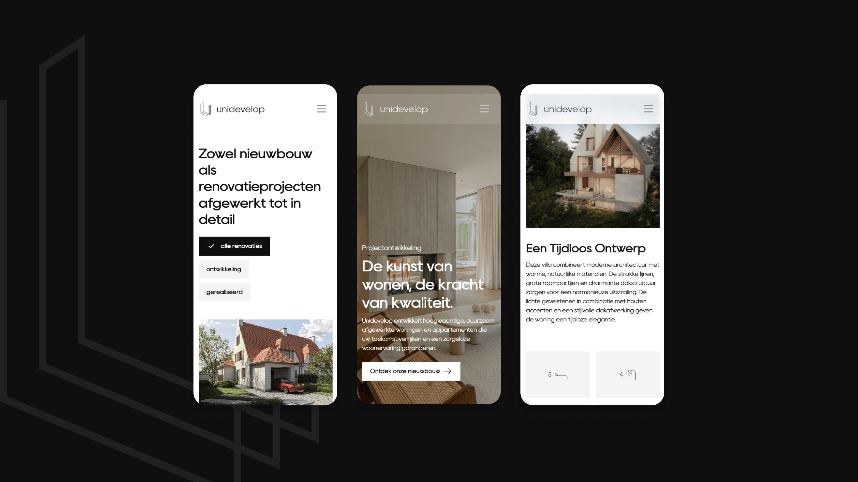 Aanpak afbeelding van de Unidevelop case