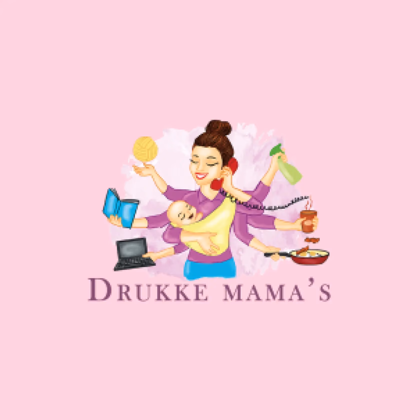 Feature afbeelding links van de Drukke mama's case