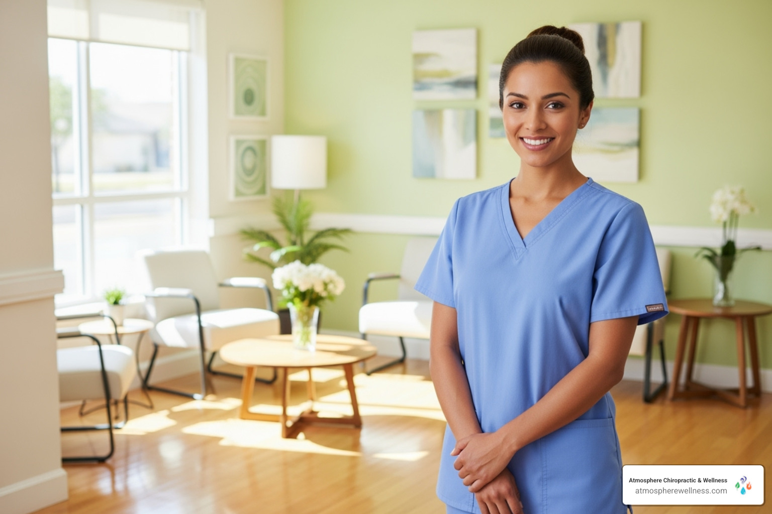 friendly practitioner in a welcoming clinic environment - holistic health lehi