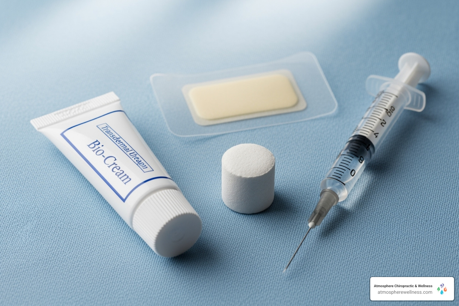 forms of bhrt - bioidentical hormone replacement therapy near me