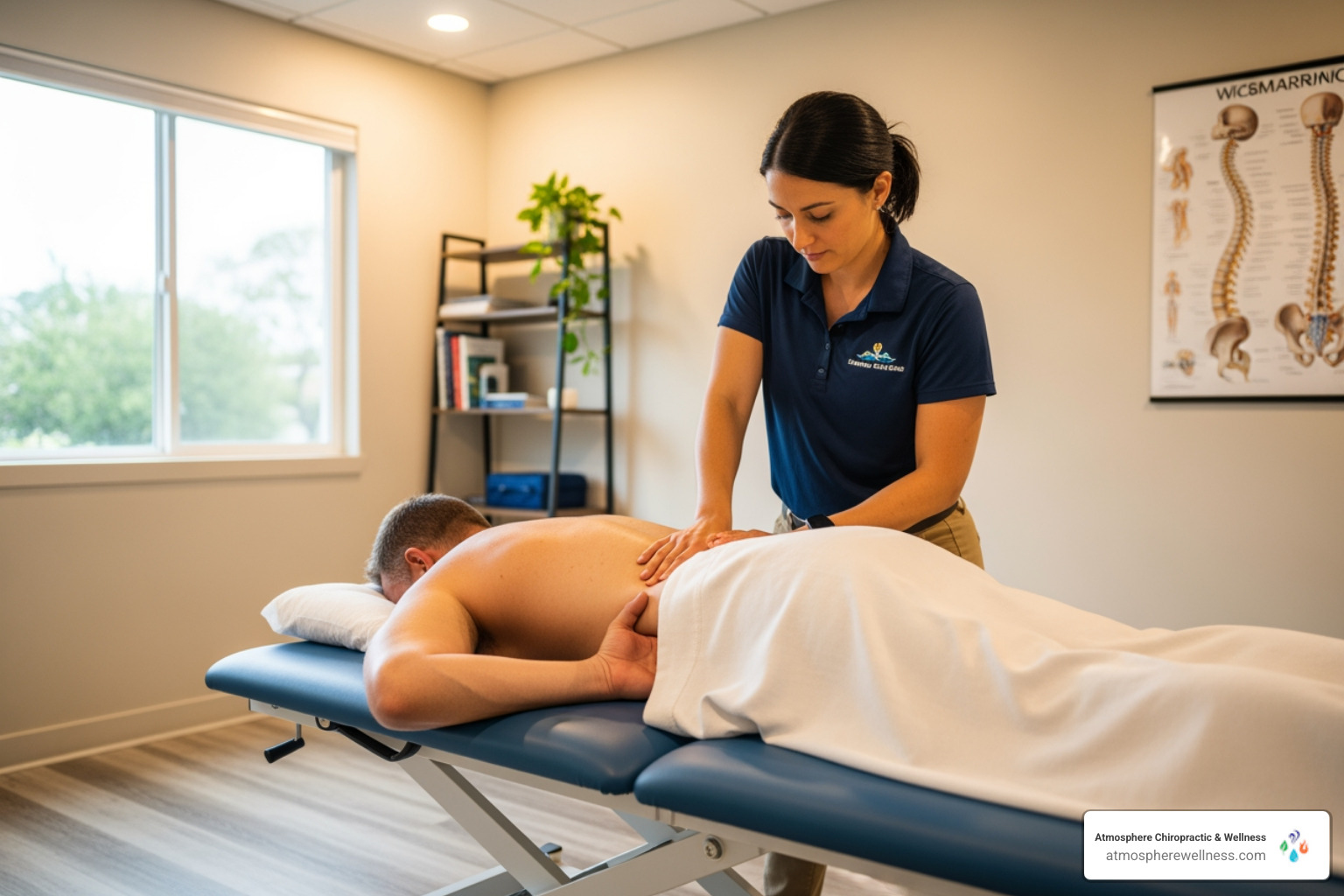 physical therapist using manual therapy - registered physical therapist