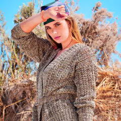 Grey cardigan