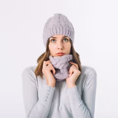 Grey-pink cardigan