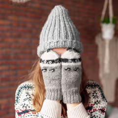 Grey-pink cardigan