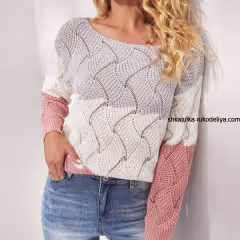 Grey-pink cardigan