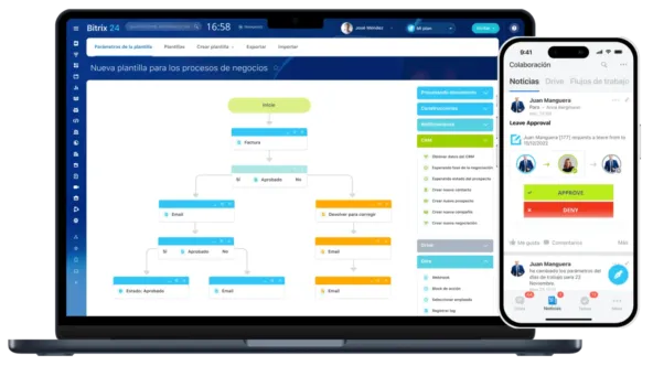 Работа с задачами на ПК и в мобильной версии <a href="https://api.vc.ru/v2.8/redirect?to=https%3A%2F%2Fwww.bitrix24.ru%2F&postId=1885408" rel="nofollow noreferrer noopener" target="_blank">Bitrix24</a>  
