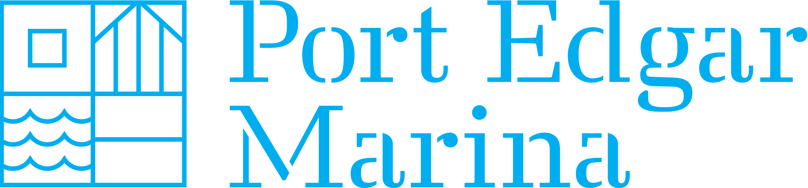 The Port Edgar Marina logo