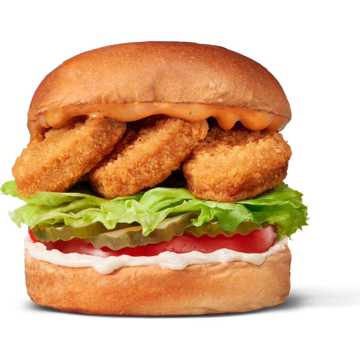 Face Plant Nuggie plant-based nugget sandwich
