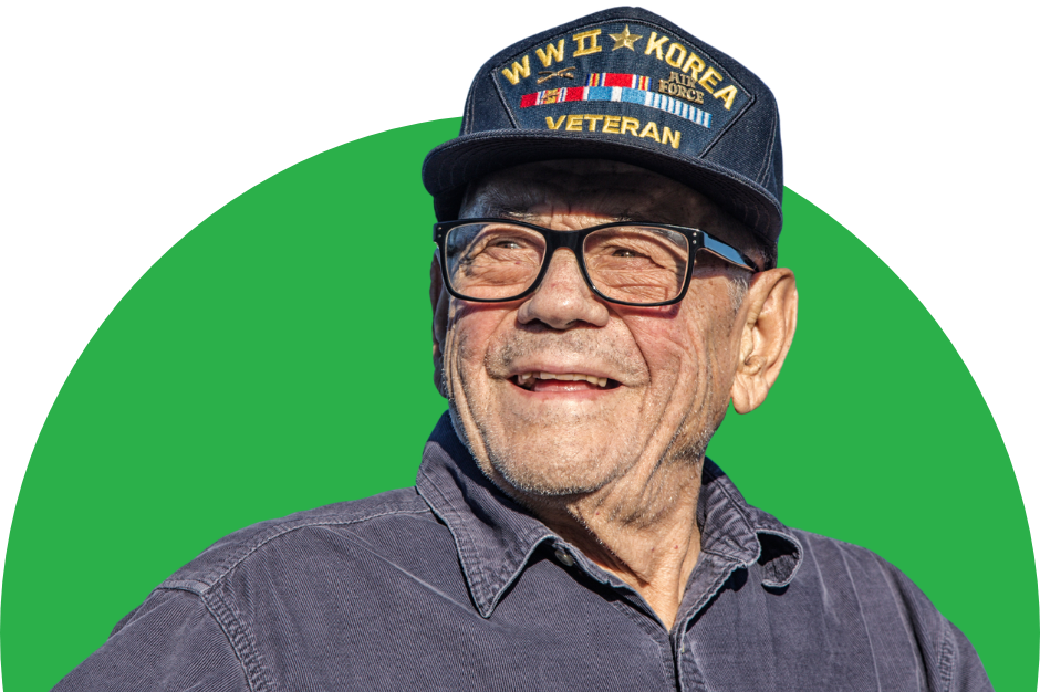 A Veteran supported by BeneLynk and ATRIO Health Plans