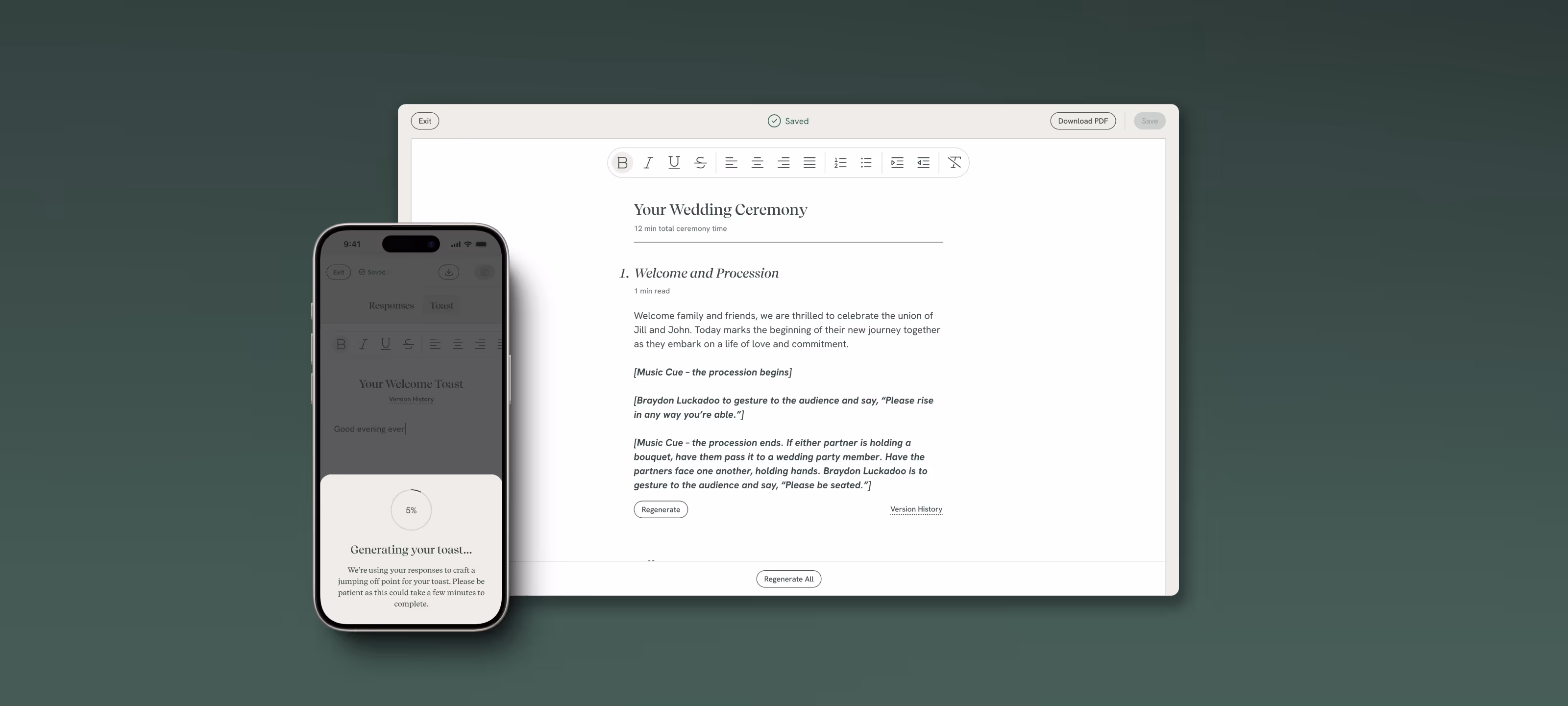Provenance was preparing to launch from stealth with a new approach to helping people celebrate life's major milestones, starting with weddings. They needed to capture attention in a space where countless wedding services compete for couples' time and money.
