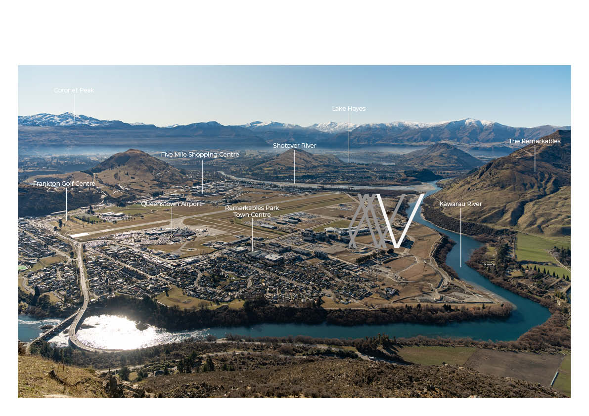 map of Frankton, Queenstown
