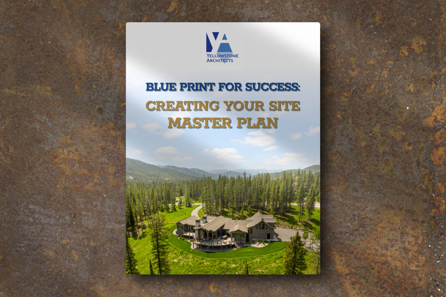 Aerial view of a luxury residential property designed by Yellowstone Architects in Bozeman, MT, showcasing innovative architecture and investment protection.