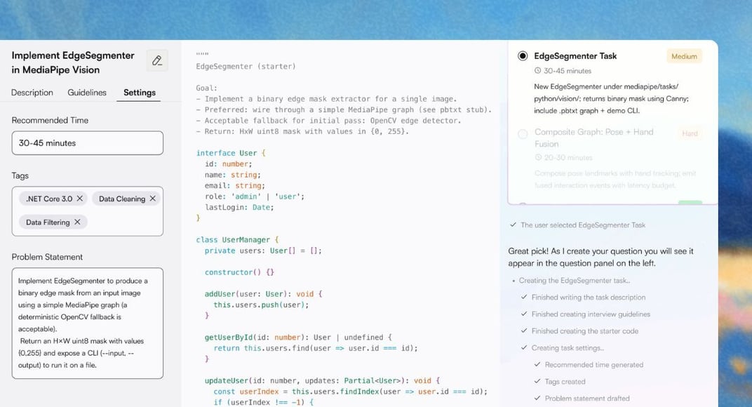 AI fluency evaluation in HackerRank