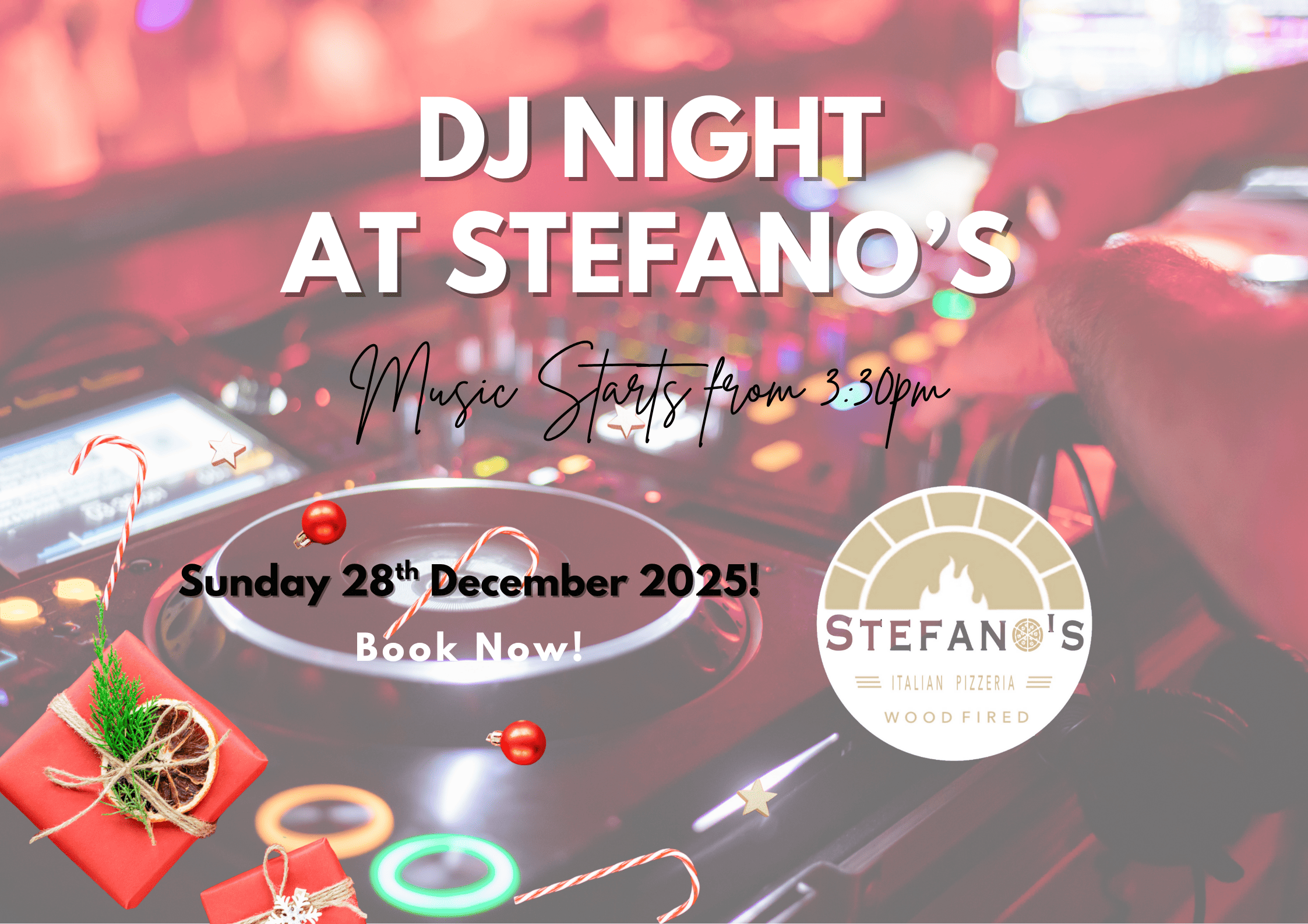 DJ AFTERNOON AT STEFANO'S