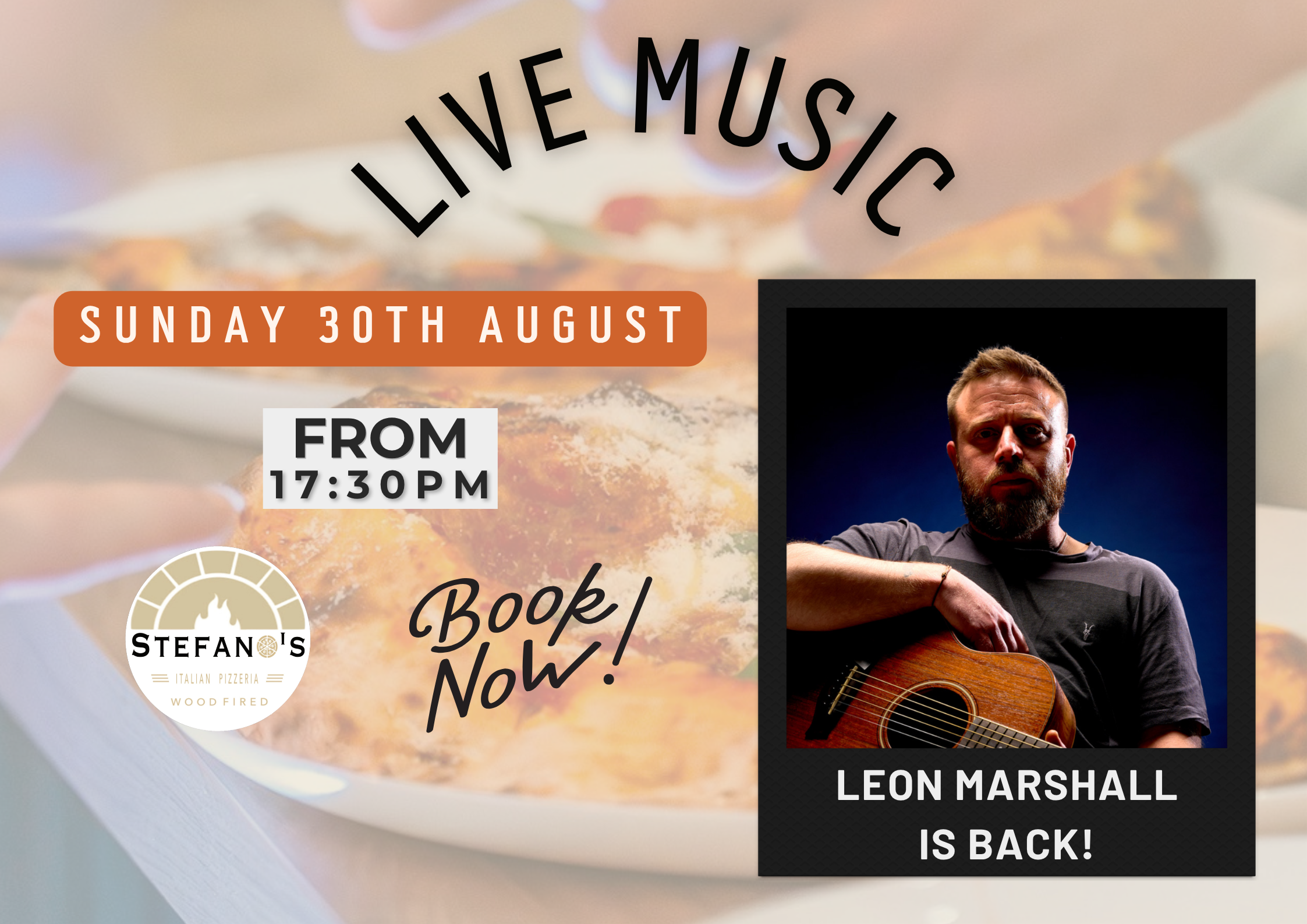 LIVE MUSIC - Leon Marshall
