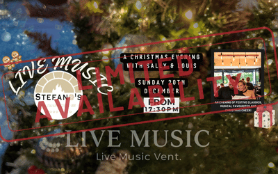 LIVE MUSIC - Singalong festive favourites with Sally & Louis EXTRA DATE